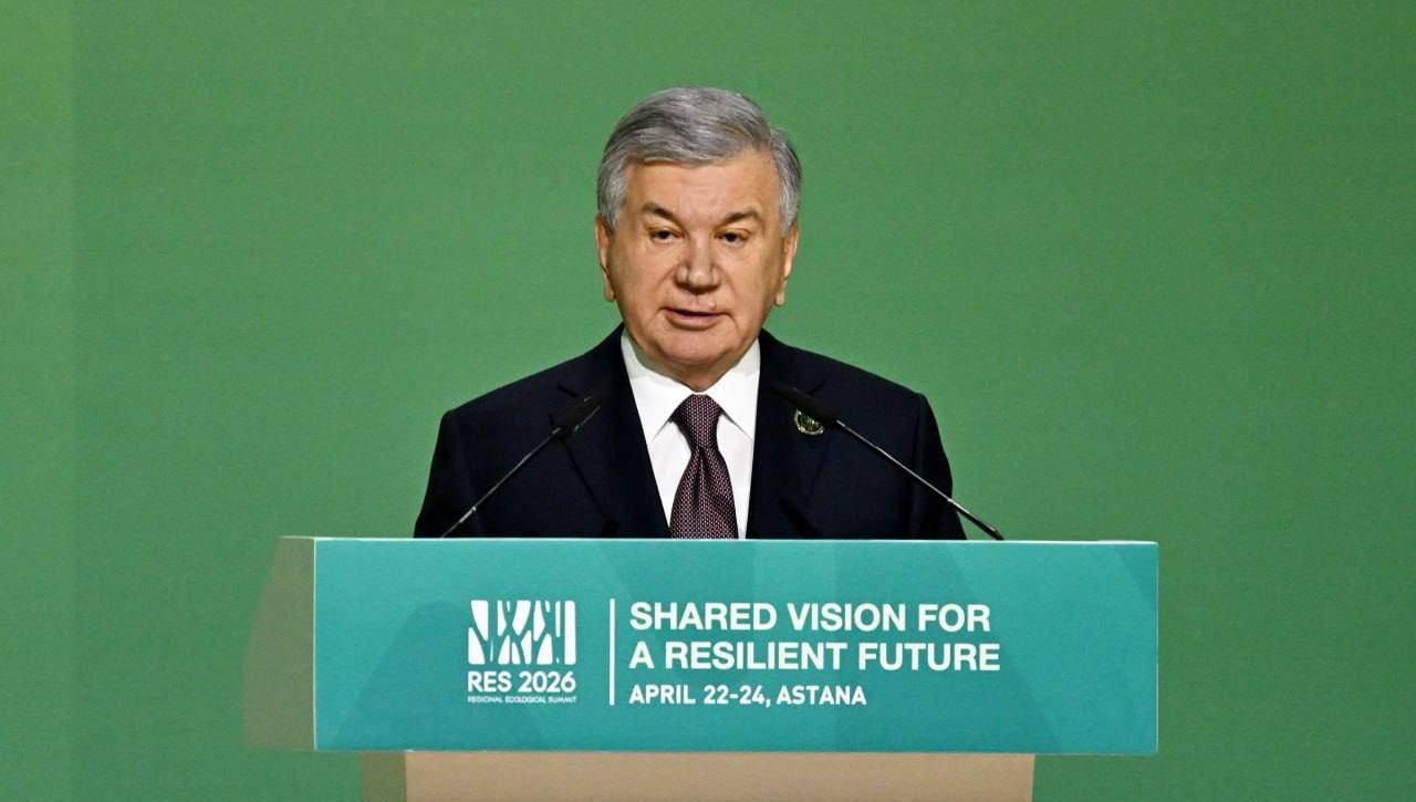 Президент Шавкат Мирзиёев:  “Марказий Осиёни экологик фаровонлик ва барқарор ривожланиш маконига айлантирамиз”