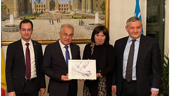Парламентская делегация Узбекистана в Брюсселе