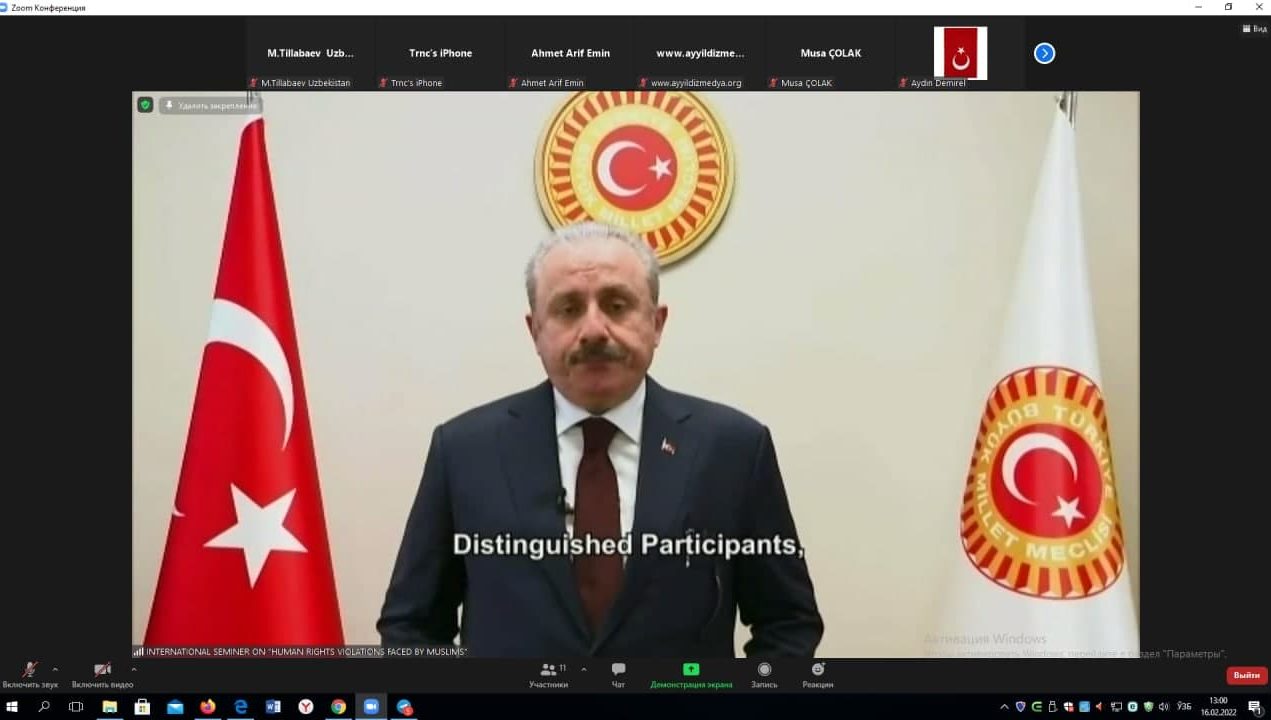 Ислом ҳамкорлик ташкилоти инсон ҳуқуқларини ривожлантириш бўйича халқаро семинар ўтказмоқда