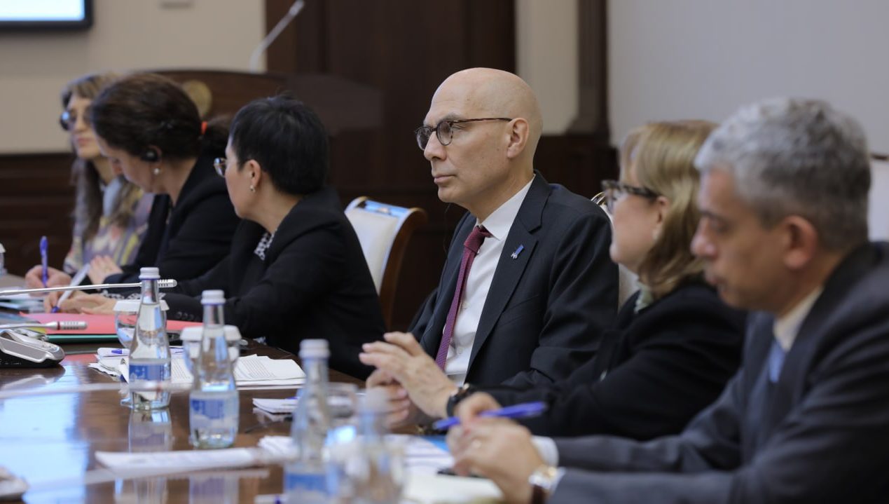 Ўзбекистон Республикаси Олий суди раиси Бахтиёр Исламов Бирлашган Миллатлар Ташкилотининг Инсон ҳуқуқлари бўйича Олий комиссари Фолкер Тюрк билан учрашди