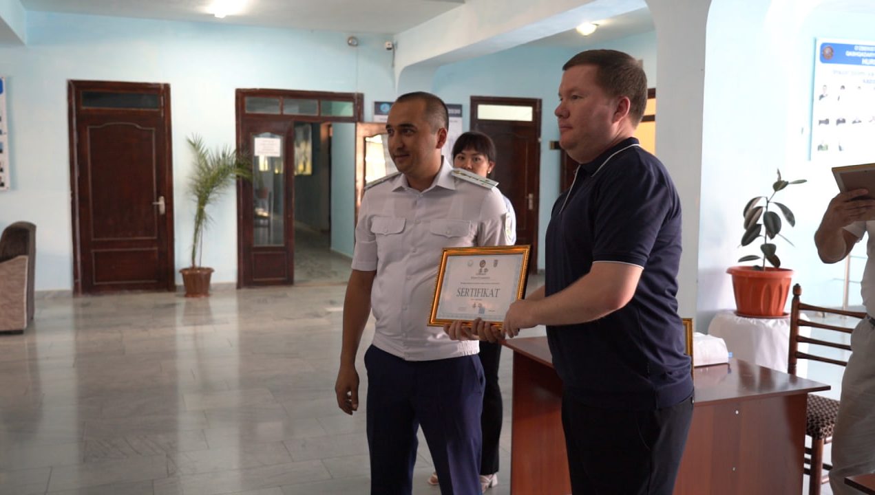 Қашқадарёда қийноққа қарши кураш бўйича ўқув машғулотлари  якунланди