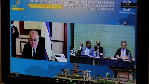 А. Саидов принял участие на заседании Исполнительного Комитета Межпарламентского Союза