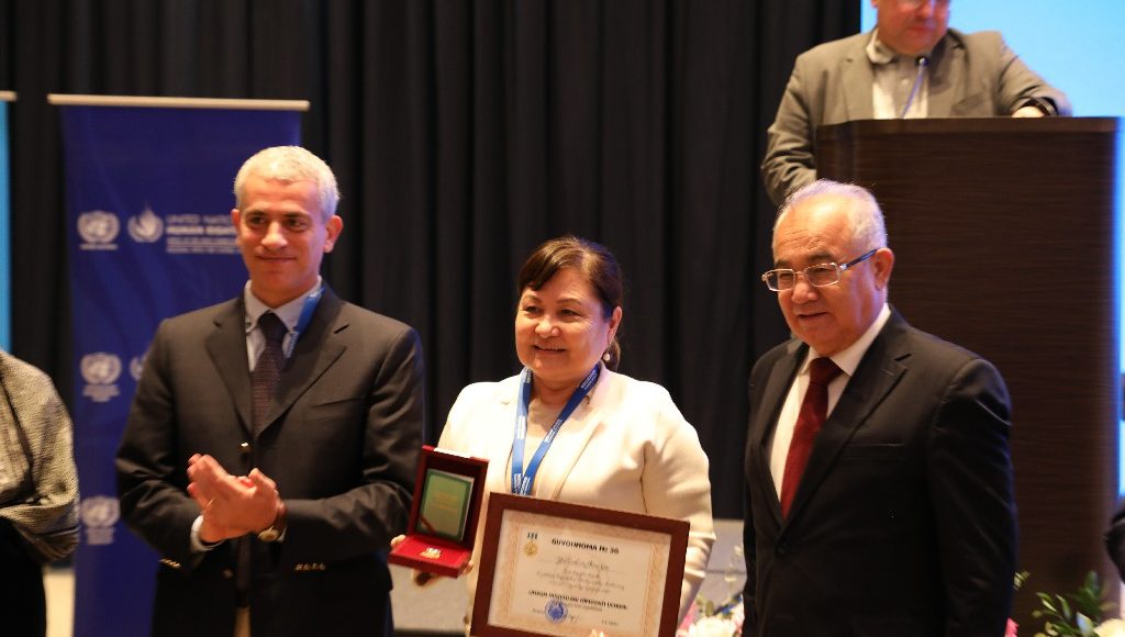 The badge "For the protection of human rights" was handed over to its owners