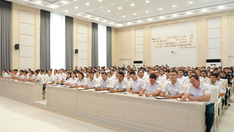 Nurafshonda mahalla fuqarolar yig‘ini profilaktika inspektorlari uchun trening o‘tkazildi