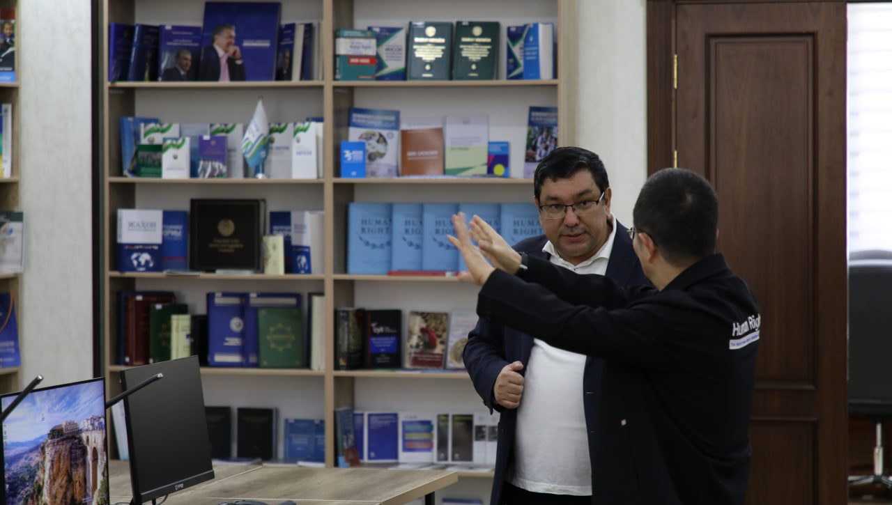 Milliy markazda Tailand Inson huquqlari bo‘yicha milliy komissiyasi a’zosi bilan uchrashuv bo‘ldi