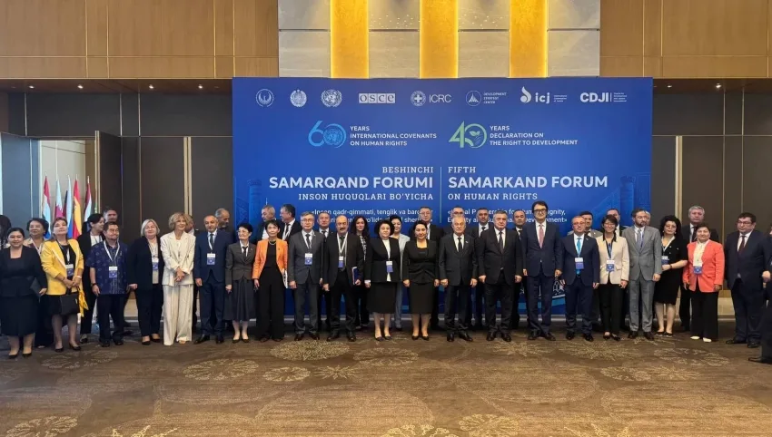 TURKPA attends 5th Samarkand Forum on Human Rights
