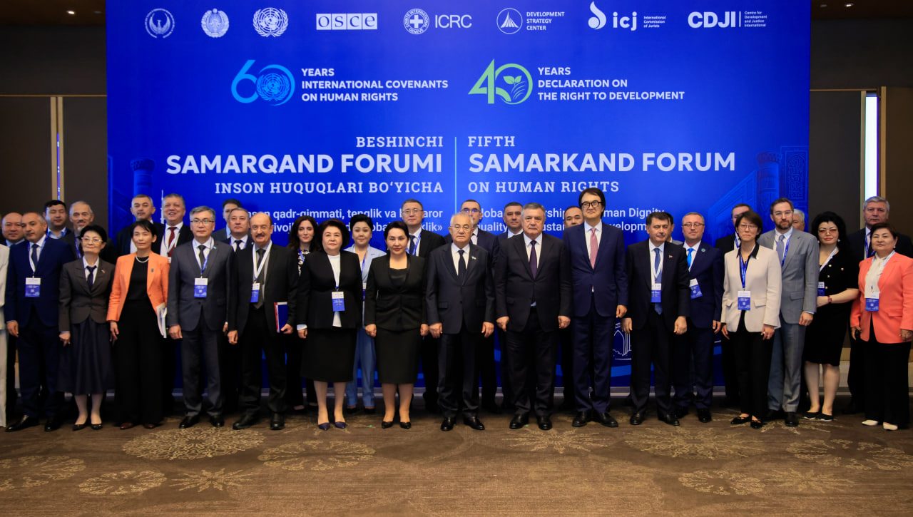 Samarqand forumi inson huquqlari sohasidagi jahon ekspertlar hamjamiyatini birlashtirdi
