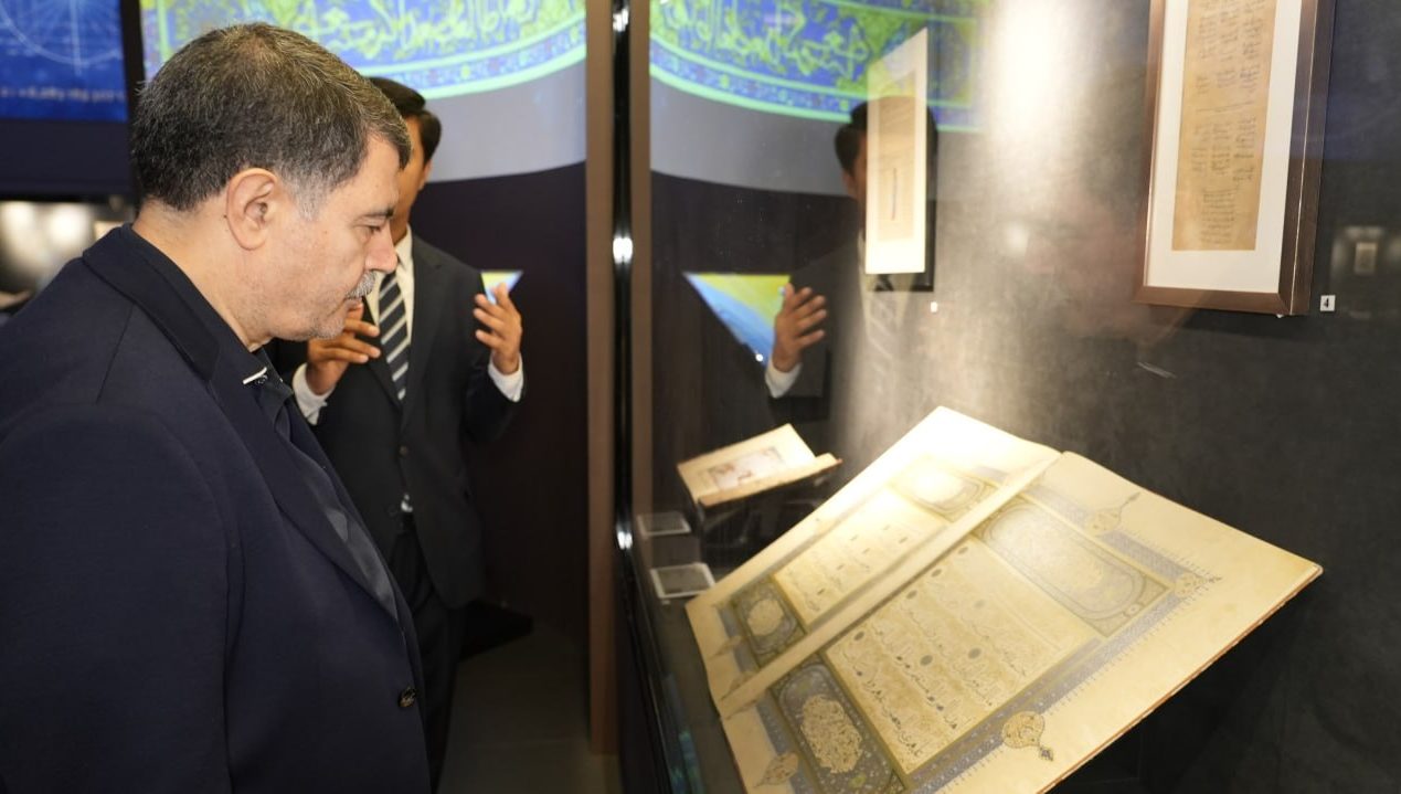 Turkiya delegatsiyasi vakillari Islom sivilizatsiyasi markazi bilan tanishdi