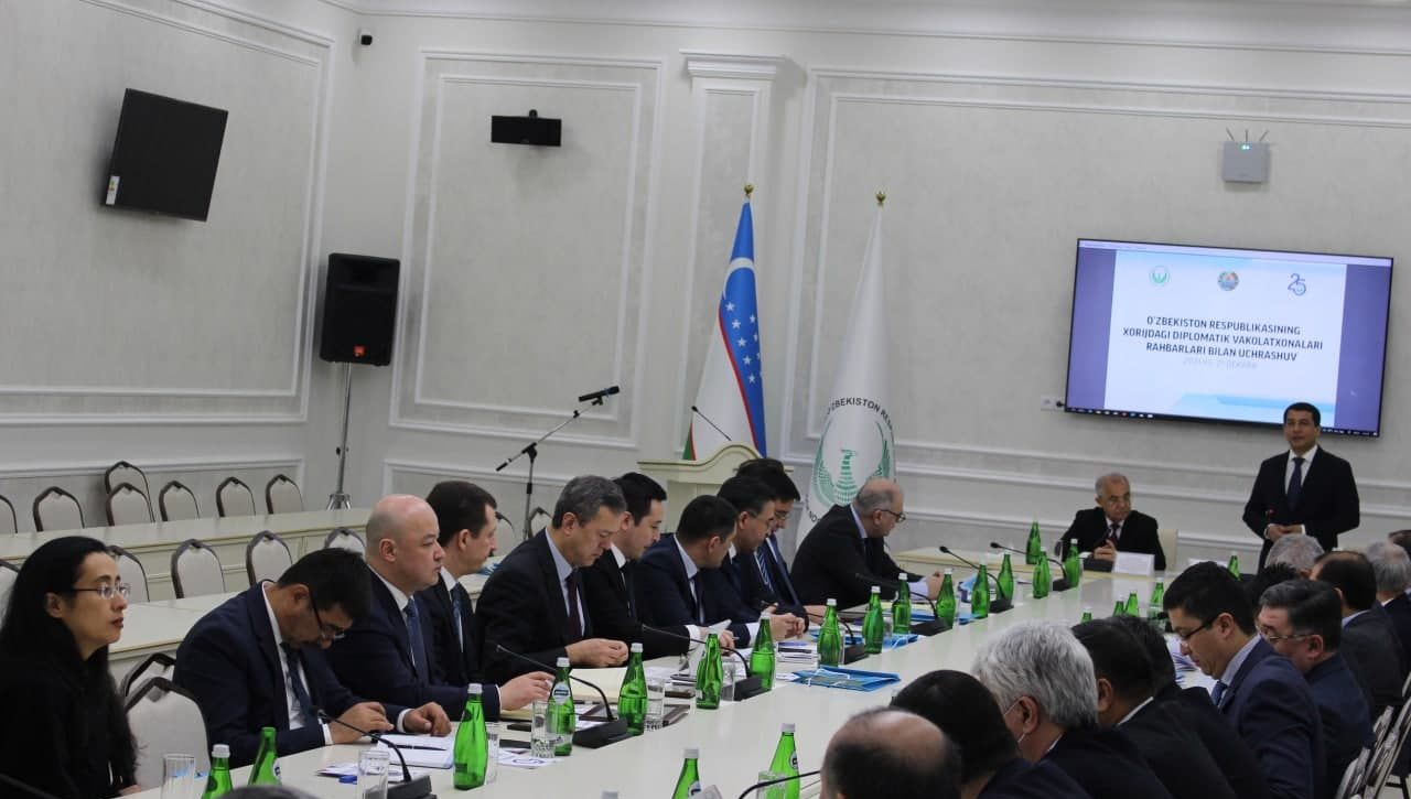 В НЦПЧ прошла встреча с послами Узбекистана за рубежом