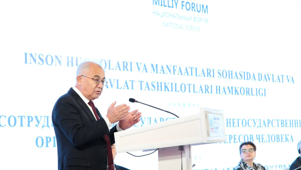 Akmal Saidov: “Asosiy Qonunimizda inson huquq va erkinliklarini ta’minlash davlatning oliy maqsadi, deb e’lon qilingan”