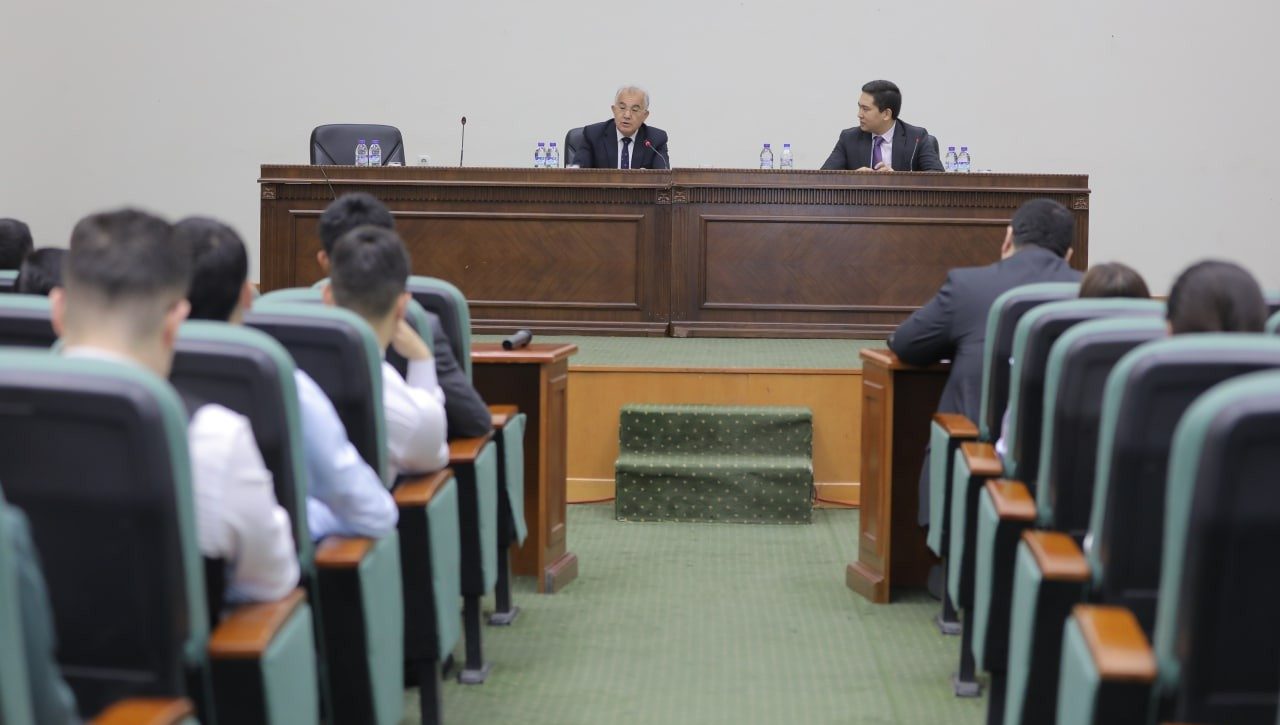 Akmal Saidov, an academician, took part in the event 