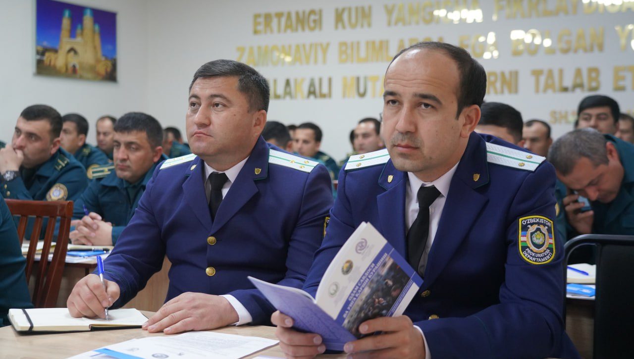 Бухорода “Қийноққа солишга қарши курашиш: халқаро амалиёт ва миллий тажриба” мавзусидаги ўқув курси бўлиб ўтди