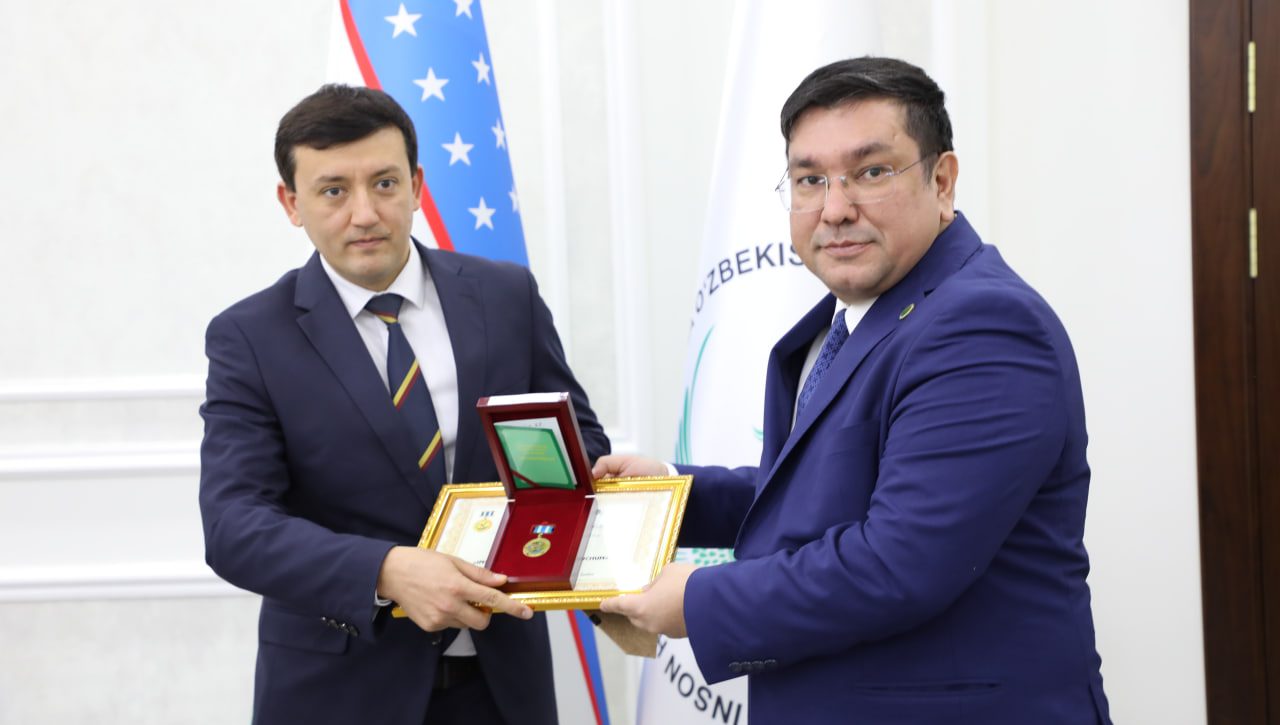 The holders of the sign “For the Protection of Human Rights” were awarded