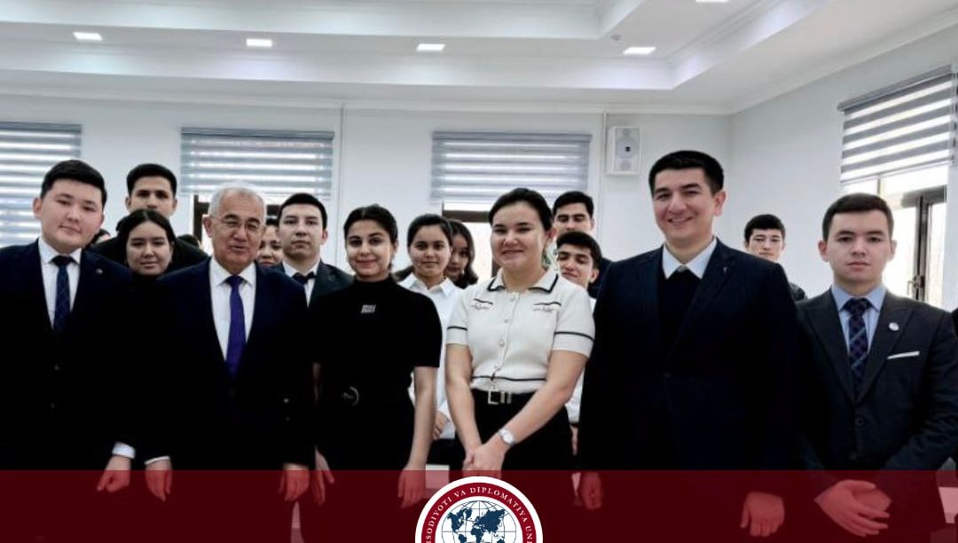 Жаҳон иқтисодиёти ва дипломатия университетида маҳорат дарси бўлиб ўтди