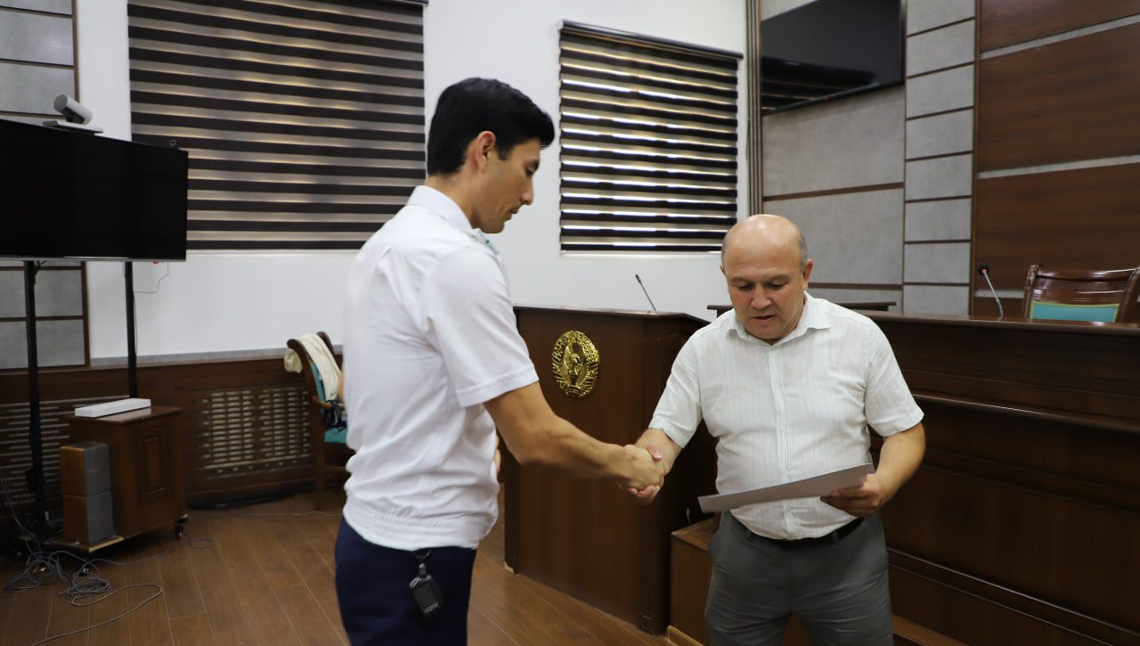 Сирдарёда қийноққа солишга қарши курашиш бўйича ўқув машғулотлари ўтказилди