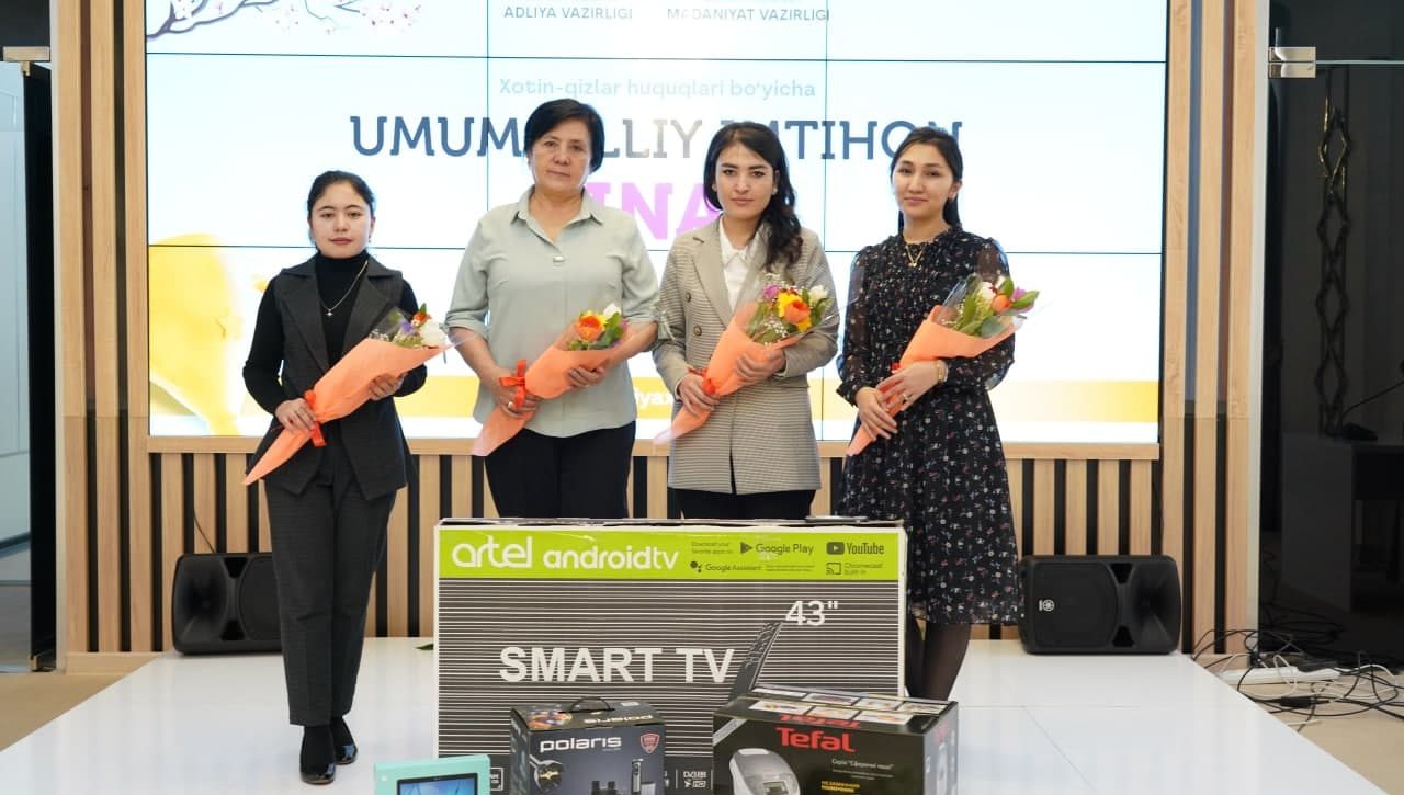 The basic doctoral student of the National Center for Human Rights of the Republic of Uzbekistan took part in the Republican National Examination on Women's Rights