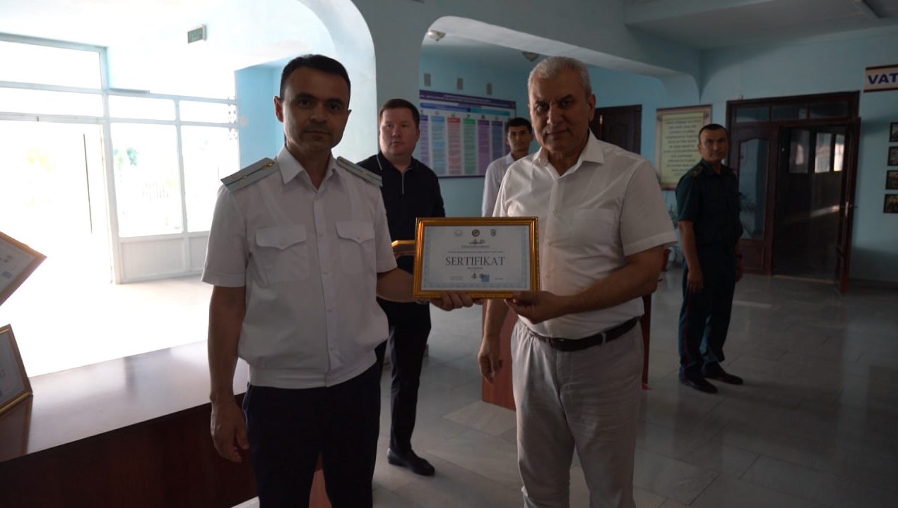 Қашқадарёда қийноққа қарши кураш бўйича ўқув машғулотлари  якунланди