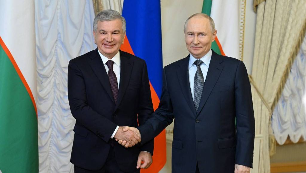 Leaders of Uzbekistan and Russia discuss current issues on the bilateral agenda