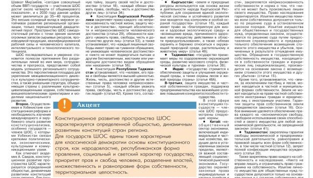 Конституционная общность ШОС
