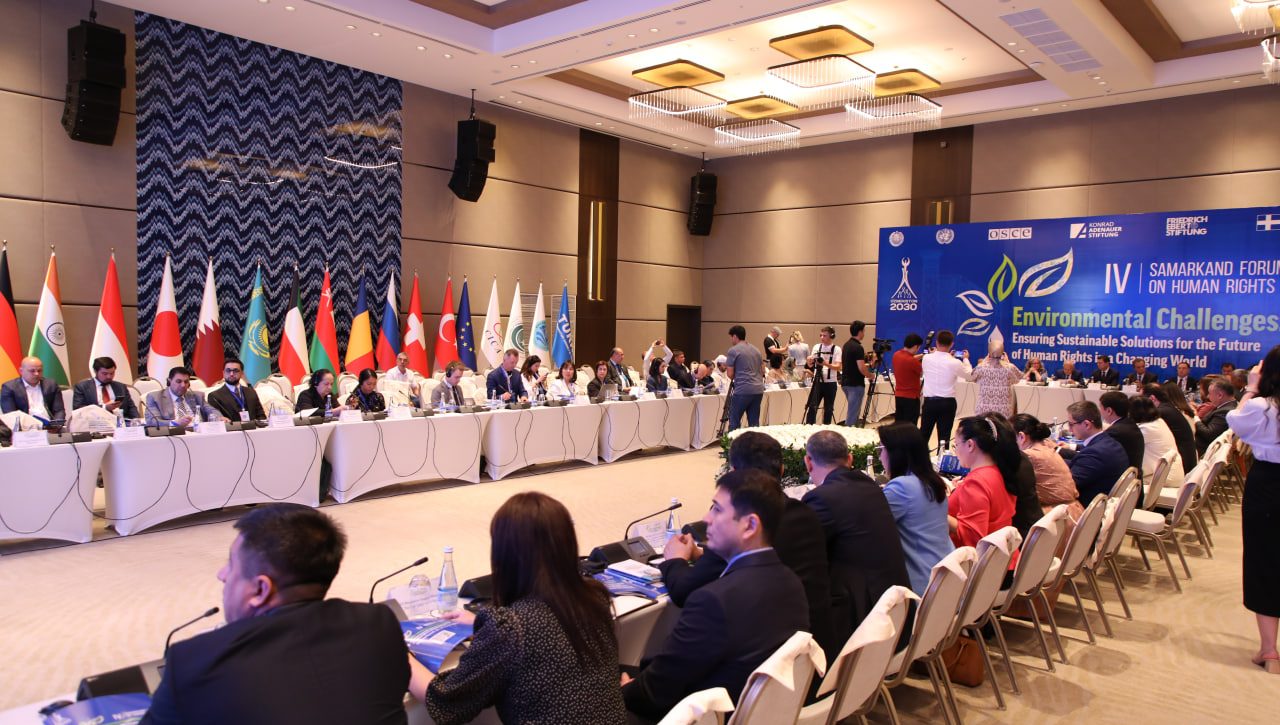 The IV Samarkand Forum on Human Rights has started