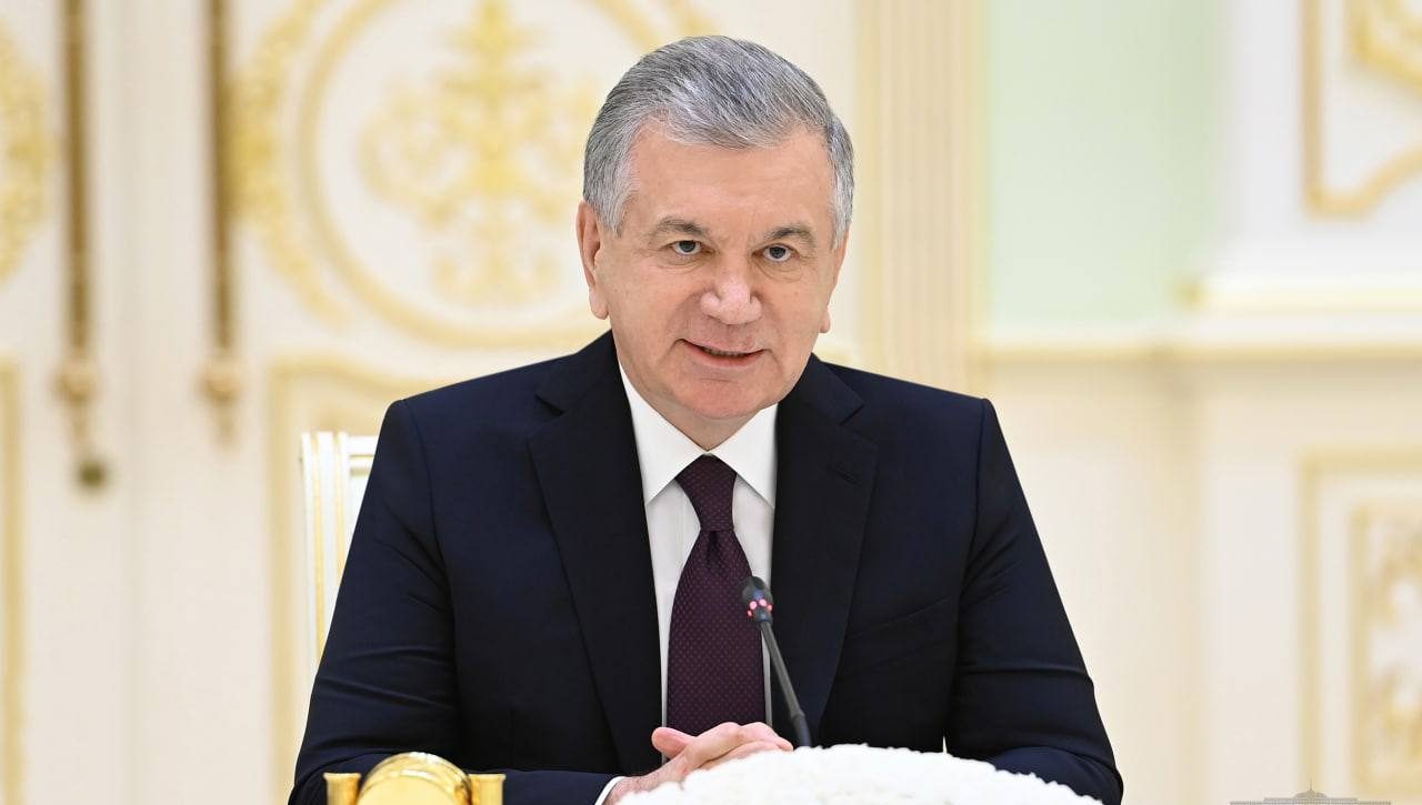Президент Республики Узбекистан провел встречу с Председателем Государственной Думы России