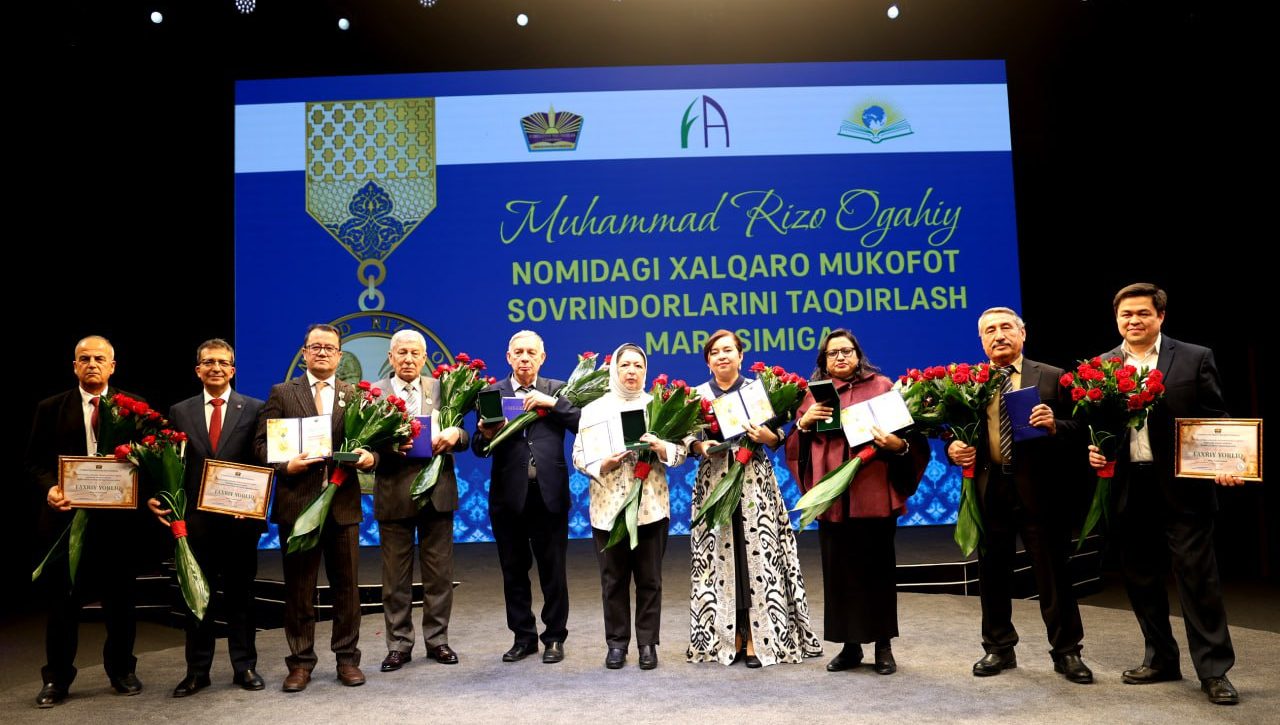TARJIMONLARGA XALQARO MUKOFOT TOPSHIRILDI
