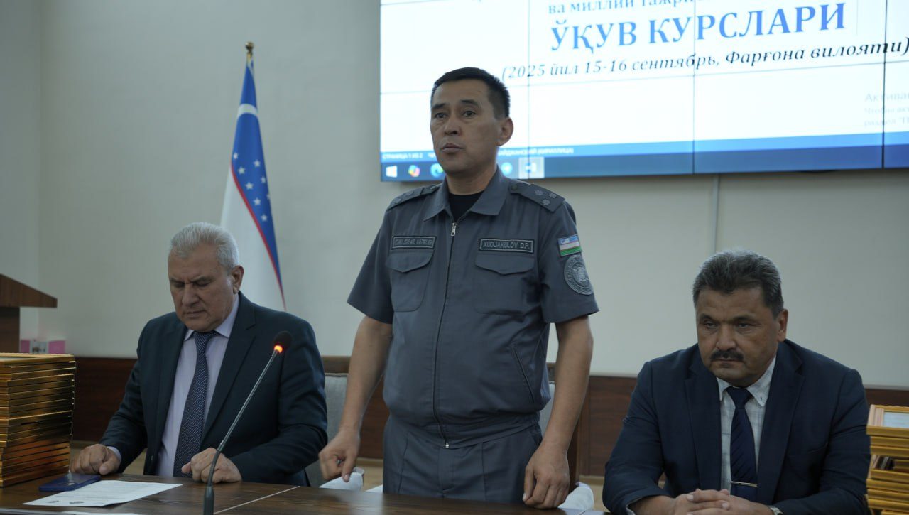 Фарғона вилоятида қийноқларга қарши курашиш бўйича ўқув курси ўтказилди