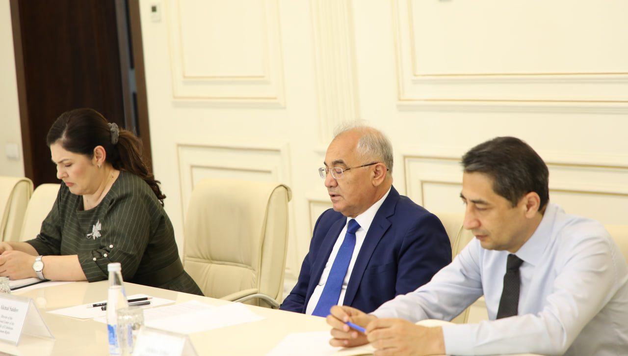 ЮНИСЕФнинг халқаро маслаҳатчиси Томар Гоцадзе билан учрашув