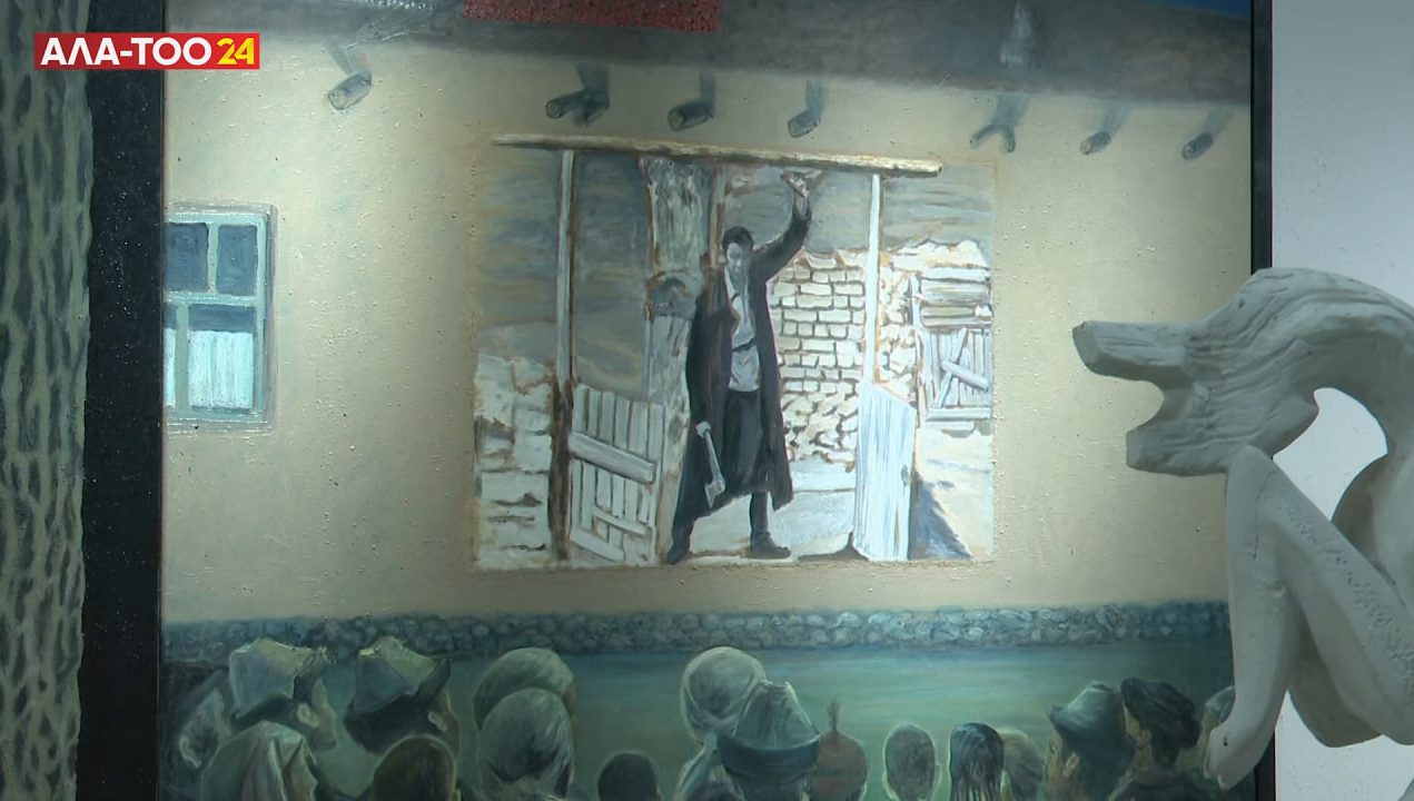 Бишкекда Чингиз Айтматов ижодига бағишланган расмлар кўргазмаси очилди