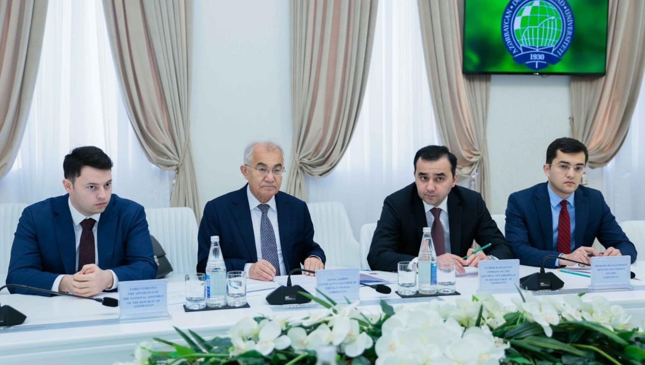 The delegation of the Legislative Chamber of the Parliament of the Republic of Uzbekistan visits UNEC