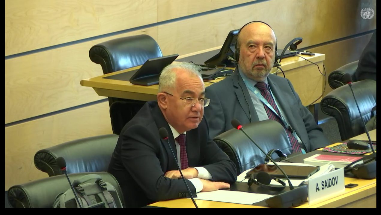 Participation of the representative of Uzbekistan, Director of the National Human Rights Centre of the Republic of Uzbekistan, Akmal Saidov, in the 143rd session of the UN Human Rights Committee