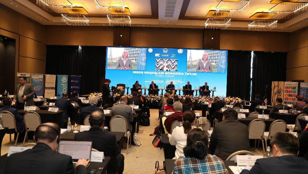 There will be no break in education and training in the field of human rights