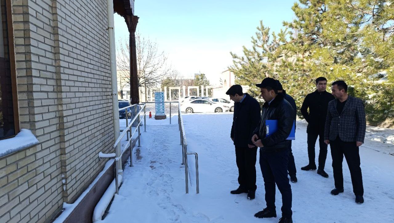 Ногиронлиги бўлган шахслар учун яратилган тўсиқсиз муҳит ҳолати