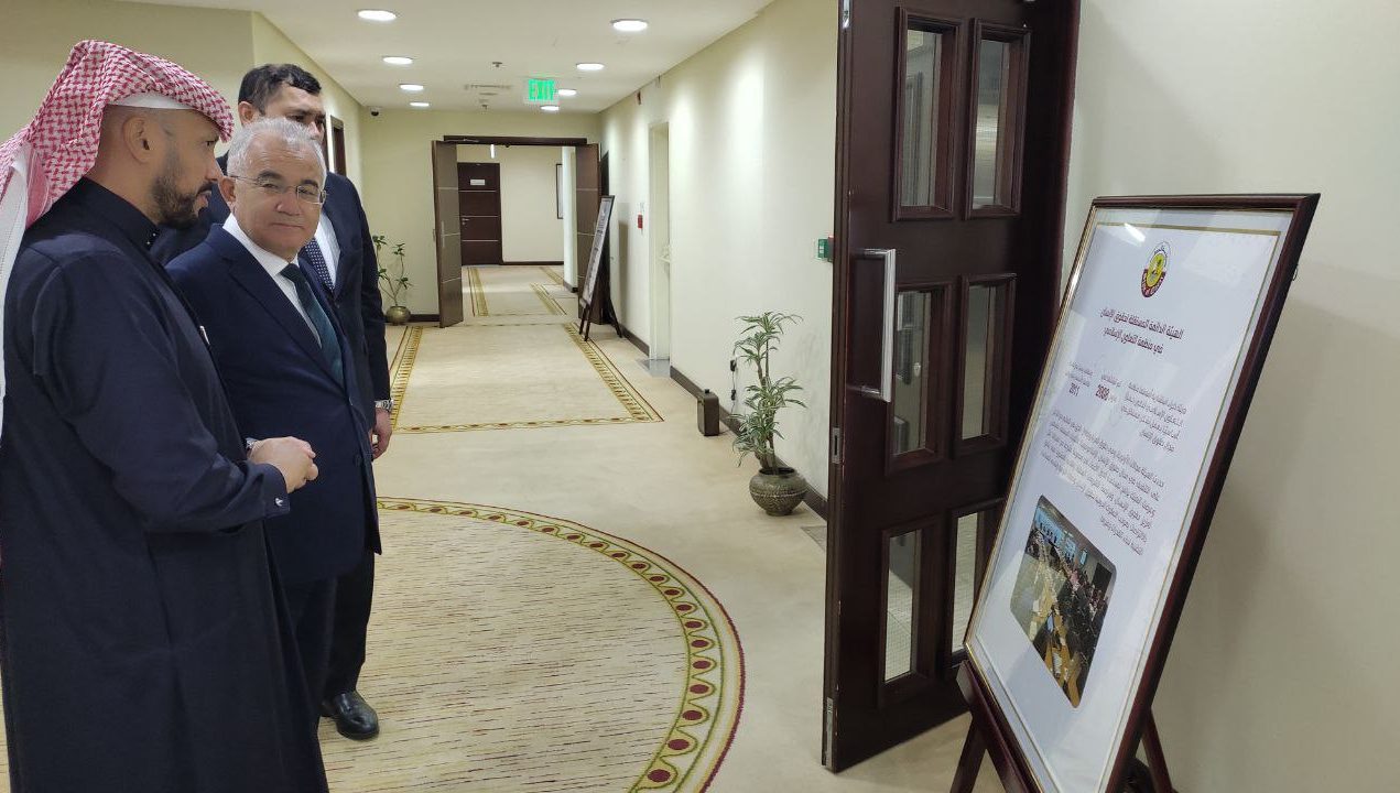 There was a meeting with the director of the Human Rights Department of the Ministry of Foreign Affairs in Qatar