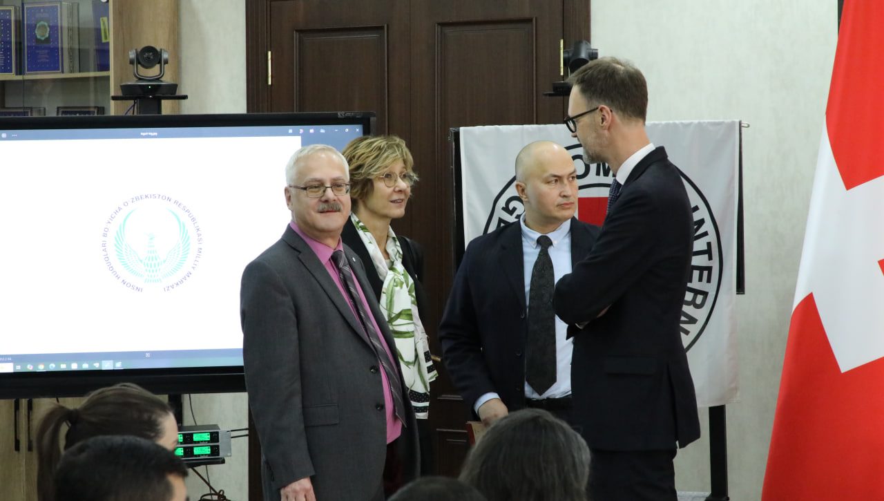 The Geneva Conventions were published for the first time in the Uzbek alphabet using the Latin script.