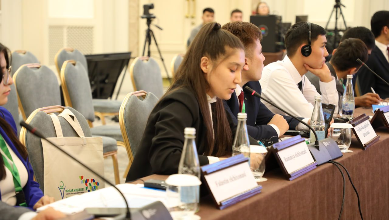 The draft of Central Asian Declaration on the Rights of Youth was discussed at the end of the International Forum