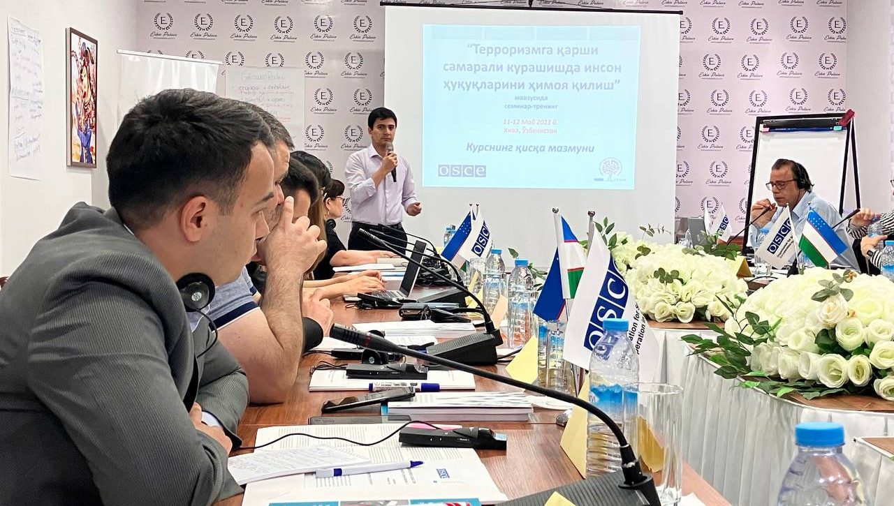 Терроризмга қарши самарали курашиш шароитида инсон ҳуқуқларини ҳимоя қилиш