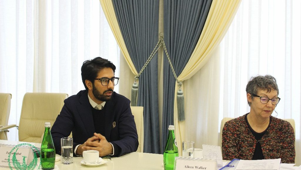 Акмал Саидов провел переговоры с делегацией  британского фонда