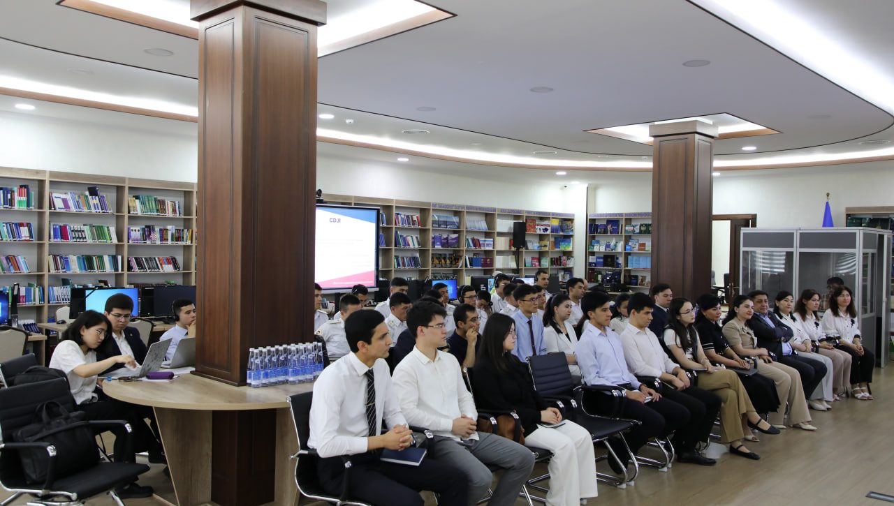 Public Lecture by International Expert of the Capstone Project Uzbekistan Held at the National Center of the Republic of Uzbekistan for Human Rights