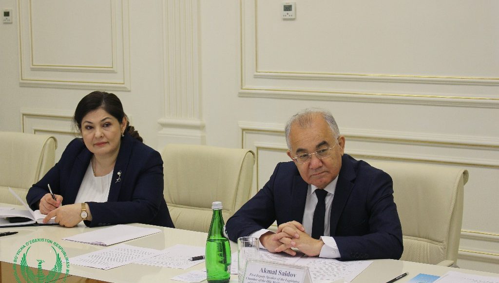 Акмал Саидов провел переговоры с делегацией  британского фонда