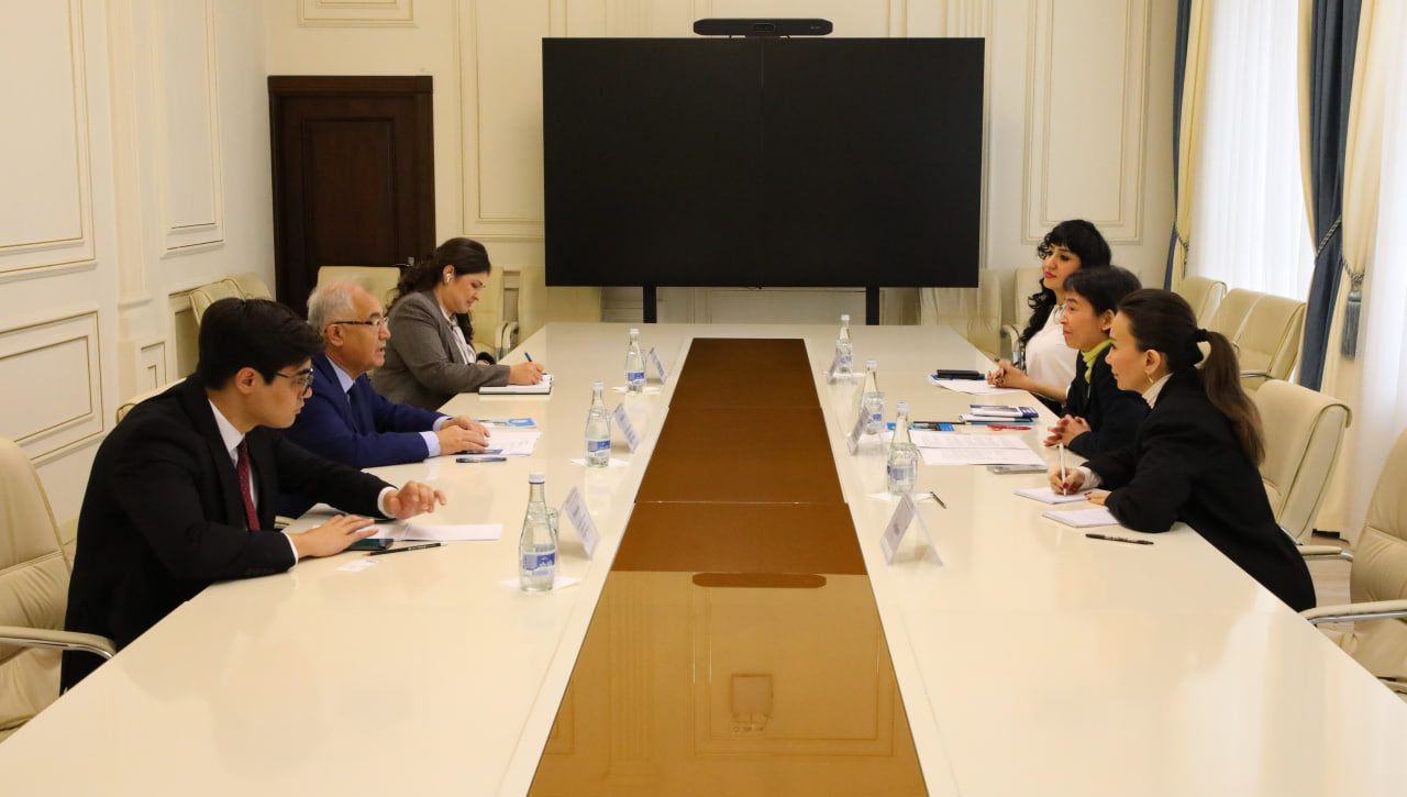 PRESS RELEASE On the bilateral meeting of the Director of the National Center of the Republic of Uzbekistan for Human Rights A. Saidov with the  UNDP Resident Representative in Uzbekistan A. Fujii