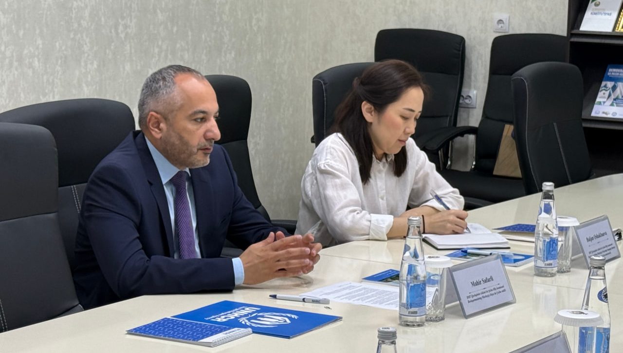 Meeting of the Director of the National Center of the Republic of Uzbekistan for Human Rights with the UNHCR Representative for Central Asia