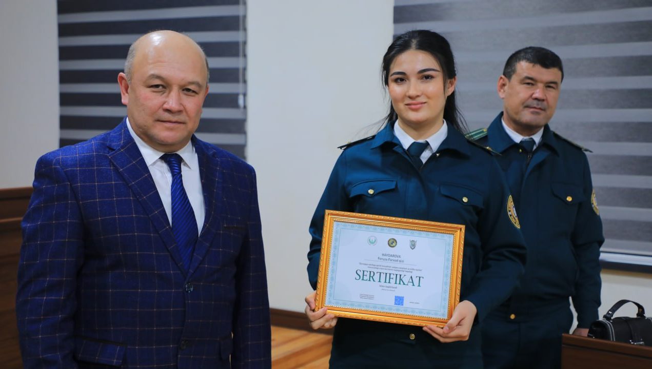 Қийноққа қарши кураш бўйича ўқув курсига жиззахлик мутахассислар жалб этилди