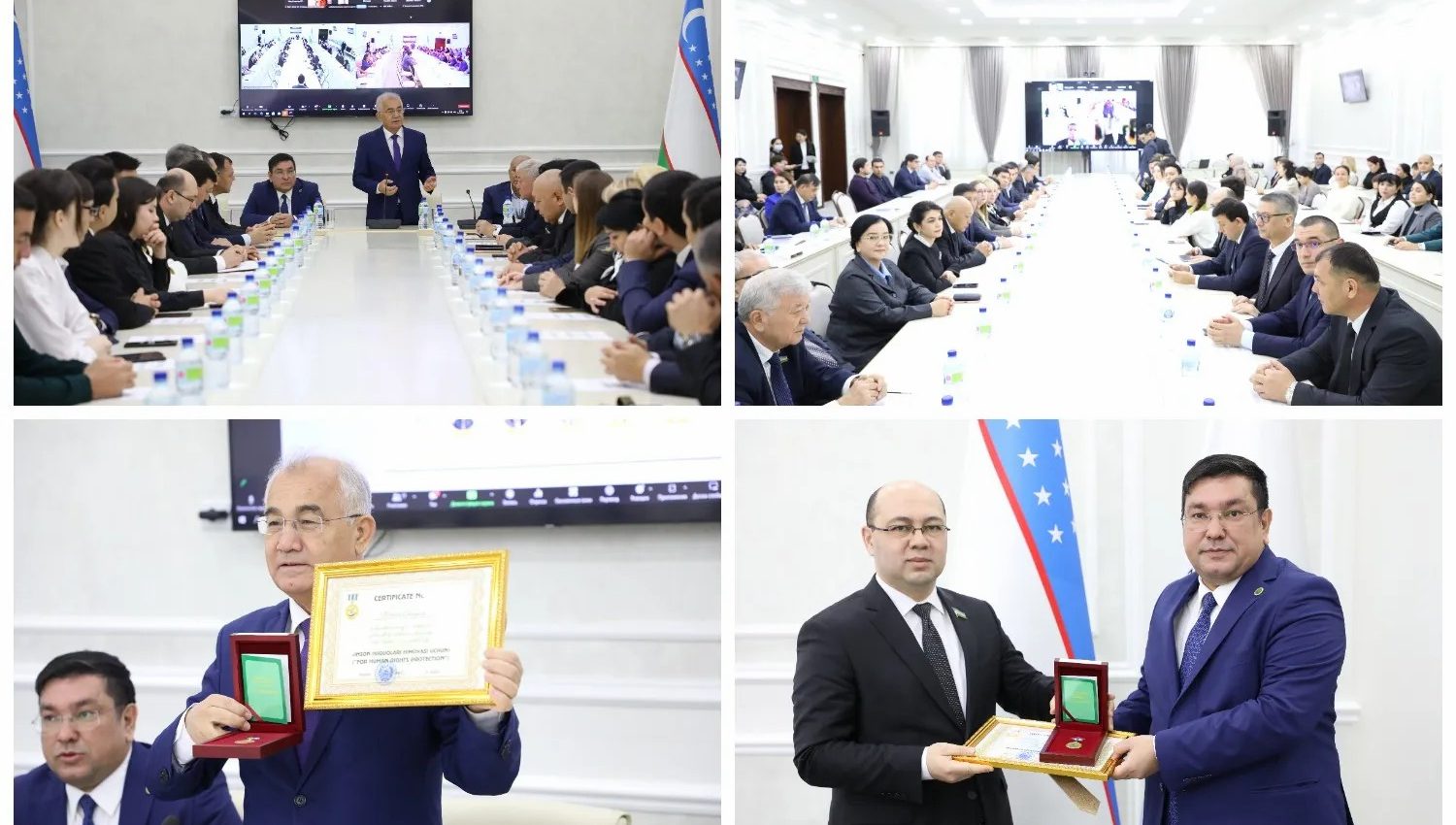 В НЦПЧ награждены нагрудным знаком «Инсон ҳуқуқлари ҳимояси учун» новые лауреаты