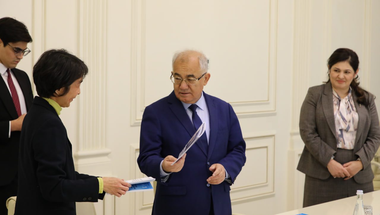 PRESS RELEASE On the bilateral meeting of the Director of the National Center of the Republic of Uzbekistan for Human Rights A. Saidov with the  UNDP Resident Representative in Uzbekistan A. Fujii