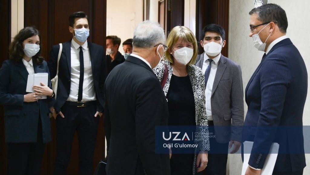 Ministry of Justice hosts a meeting with Fionnuala Ni Aolain