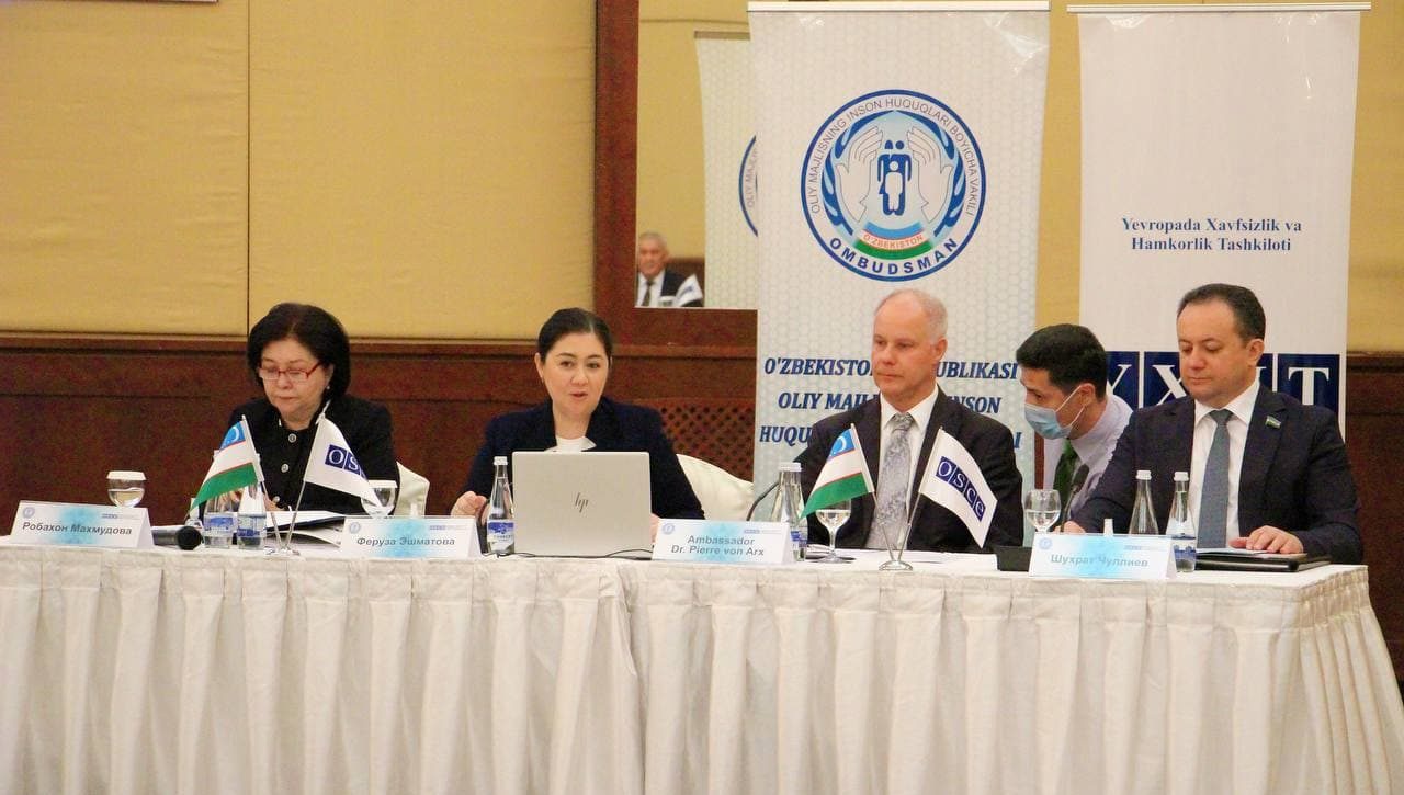 Фуқароларнинг ҳуқуқ ва эркинликларини таъминлаш ҳамда ҳимоя қилишда Омбудсман фаолиятининг ҳуқуқий асосларини такомиллаштириш масалалари муҳокама қилинди