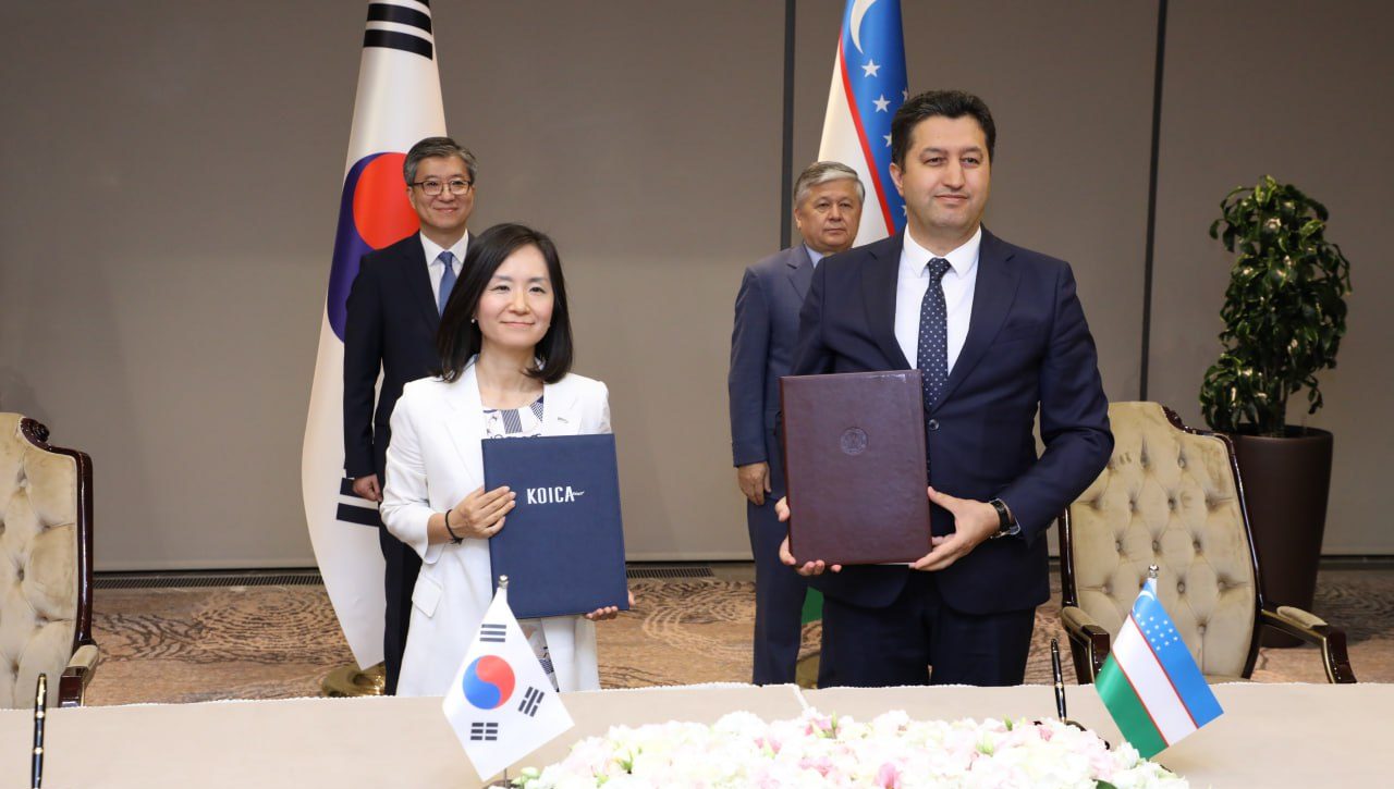 The Government of the Republic of Uzbekistan and the Korea International Cooperation Agency (KOICA) sign arrangements for 3 new projects with a total budget of $20.44 mln for implementation during 2023 - 2028