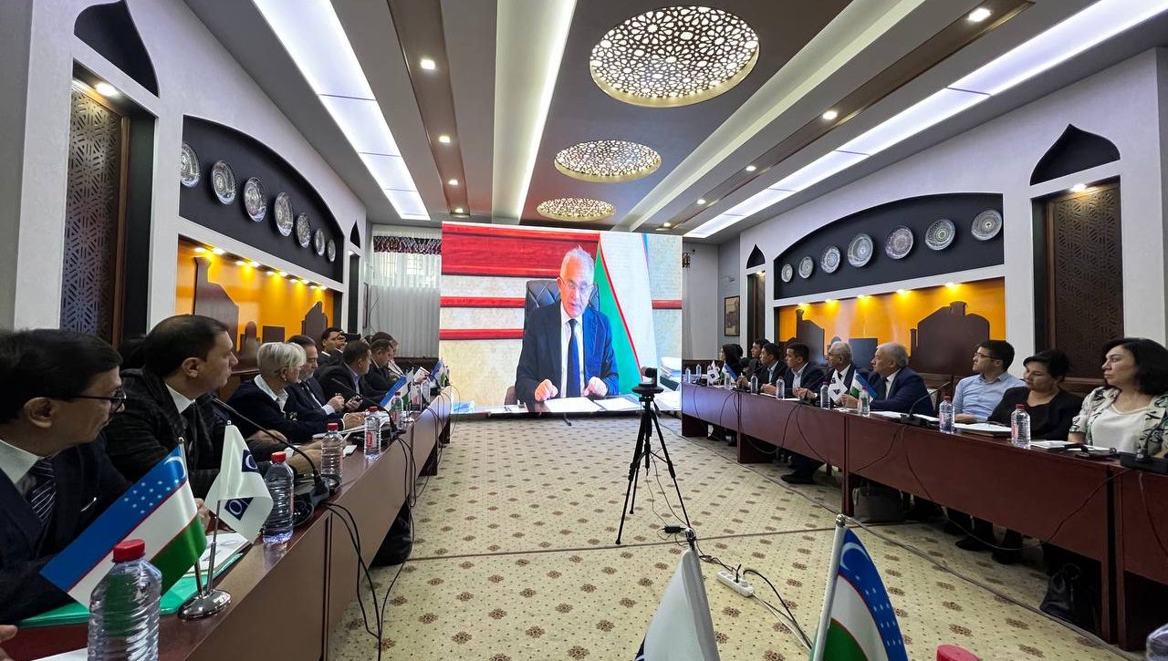 A round table on the OSCE Ljubljana Recommendations was held in Samarkand