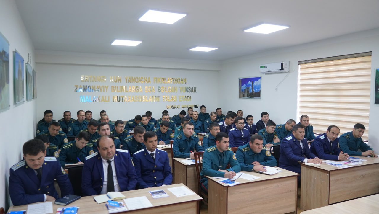 Қийноққа қарши кураш йўналишидаги ўқув машғулотлари  бошланди